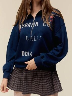 Daydreamer Doodle Half-Zip